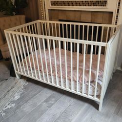 Crib / Toddler Combo With Mattress (2 Available)