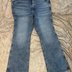 Wrangler Retro High Rise Boot Jeans 34x32 