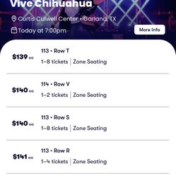 Vive Chihuahua Tickets 