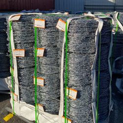 Hot-Dip Galvanized Barbed Wire – Multiple Gauges & Lengths Available