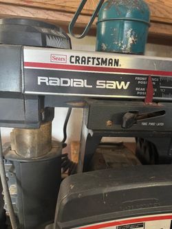 Craftsman Radial Arm Saw - Great Condition
