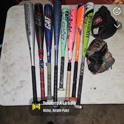 Bats And Gloves Baseball 
