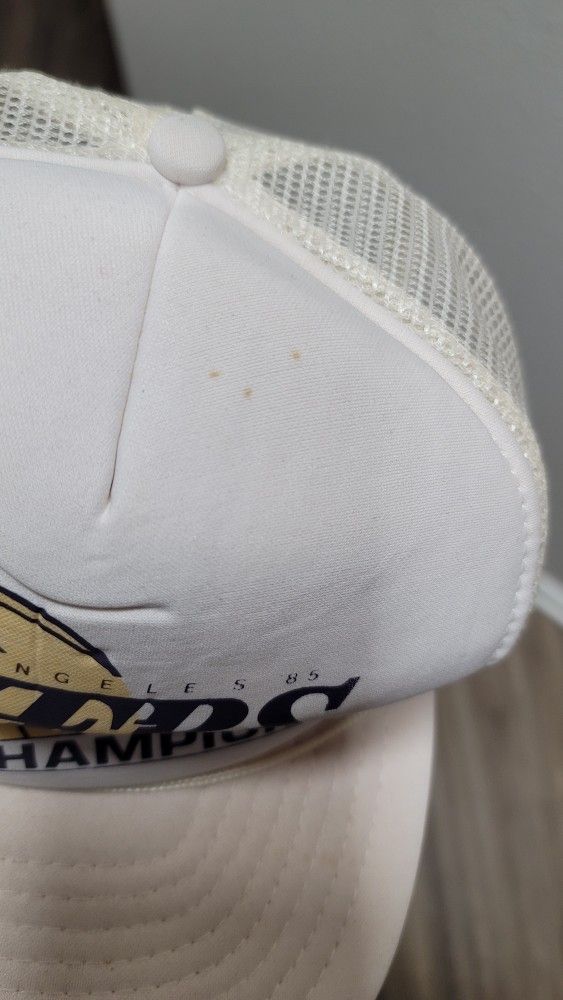 Los Angeles Lakers Champions snapback hats 1985 & 1988 vintage | eBay Vtg 1985 Los Angeles Lakers World Champions Trucker Hat 