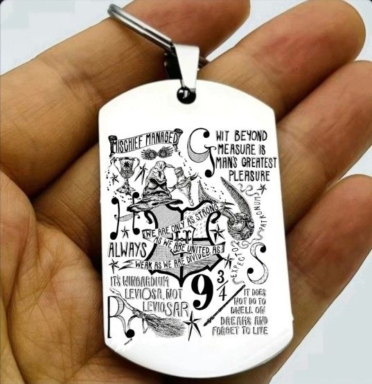 Harry Potter Hot Stainless Steel Keychain