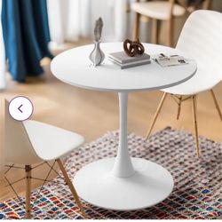 Unused 32” Pedestal Dining Table  