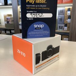 Sony ZV-E10 W/16-50mm II Lens