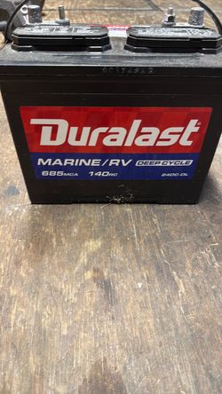 Marine battery never used