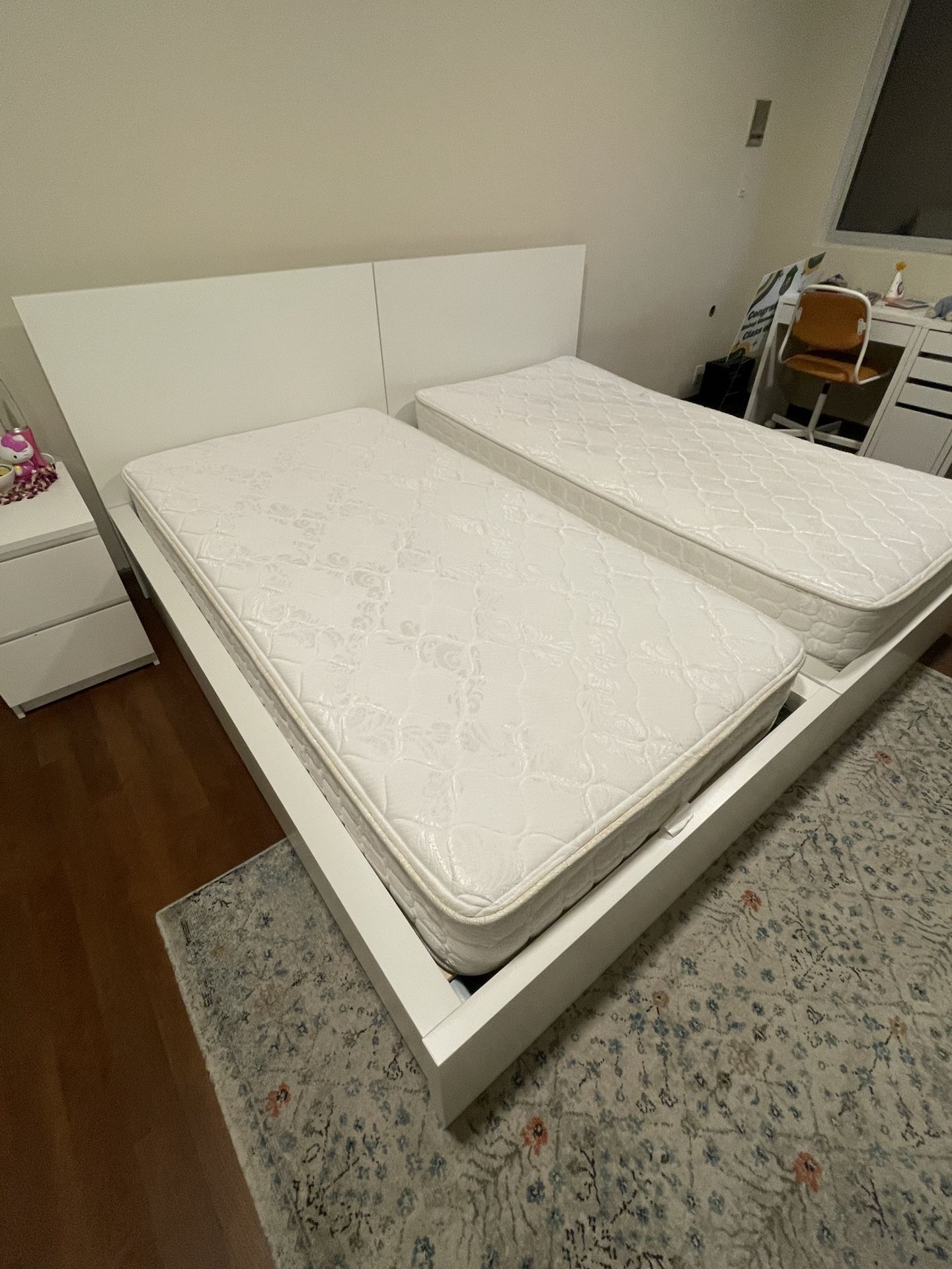 Ikea Malm Twin Beds