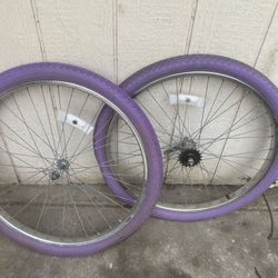 Beach Cruiser Bicycle Tires And Rims 