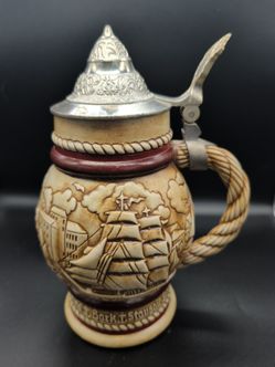 Avon handcrafted stein