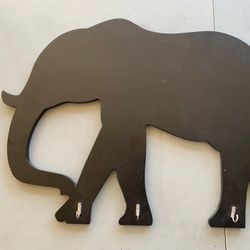 Elephant Wall Coat Hanger With Hooks