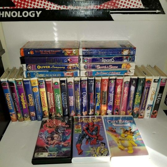 Disney VHS Collection 8 retailer movies