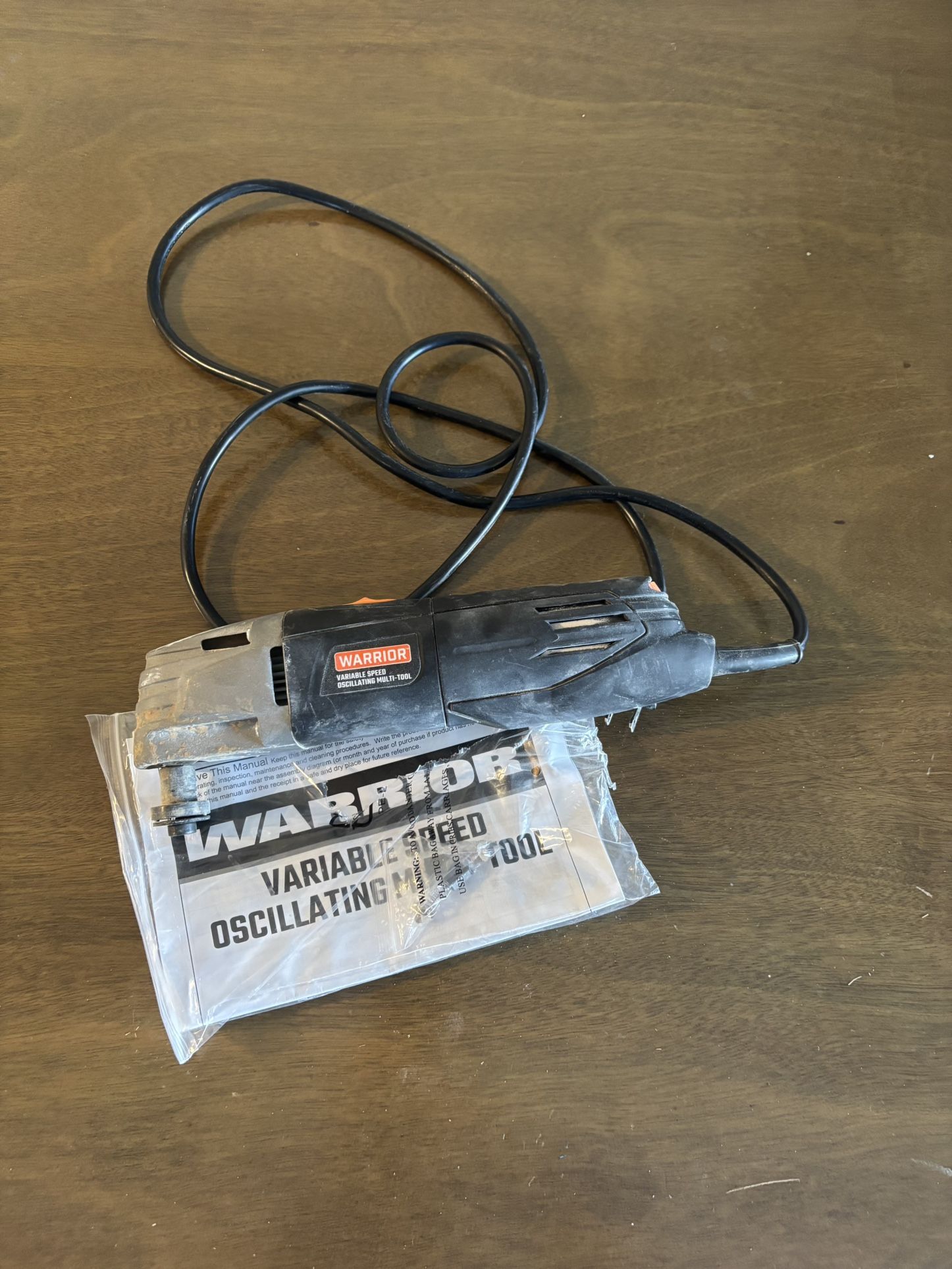 Warrior Variable Speed Oscillating Multi Tool