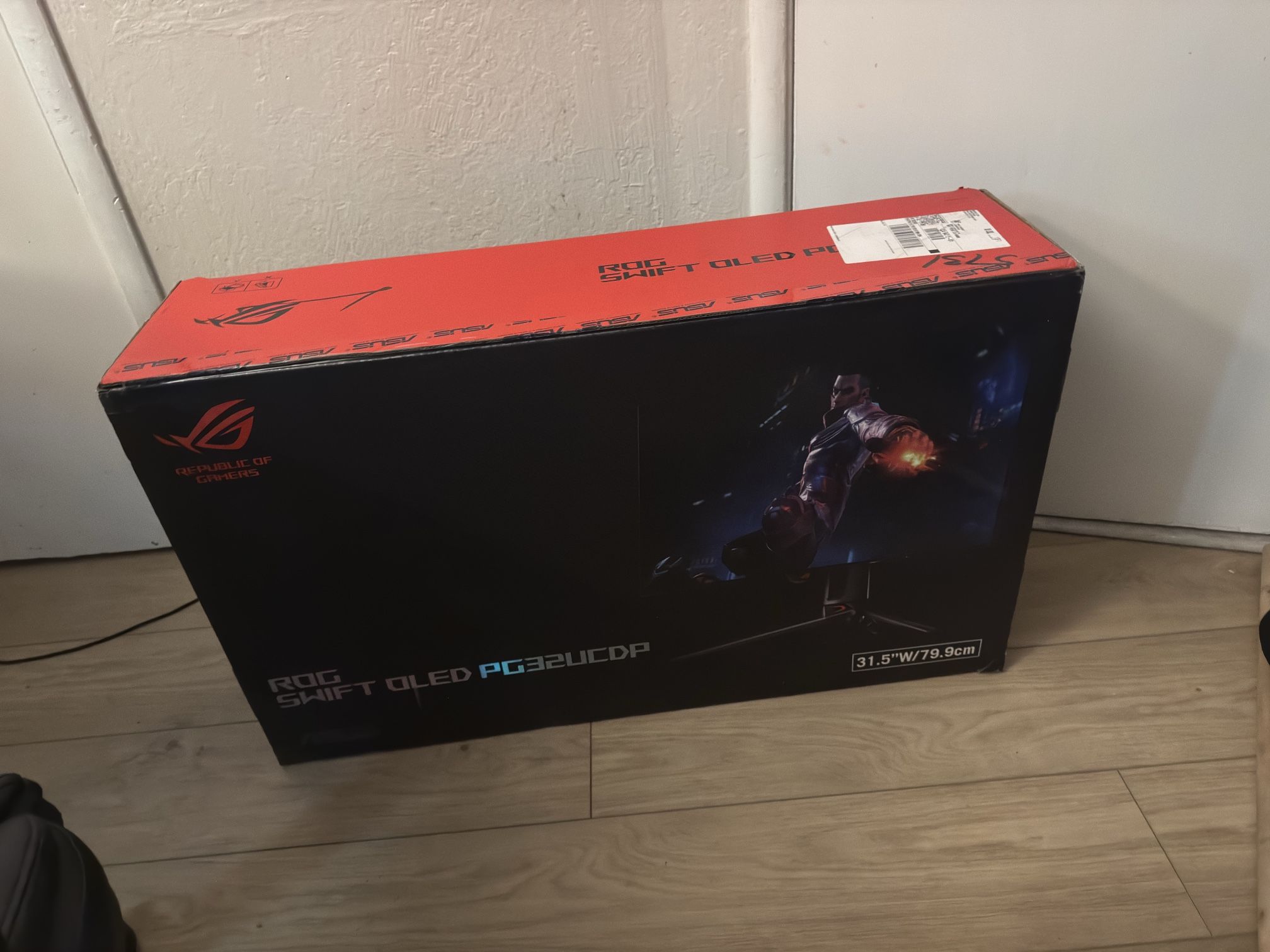 ASUS - ROG Swift 32" OLED Dual mode (4K 240Hz, FHD 480Hz), 0.03ms, G-SYNC/FreeSync Gaming Monitor with HDR (HDMI, DisplayPort) - Black