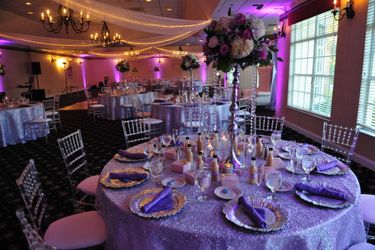 Table Napkins!Accordion Crinkle Taffeta Napkin 20"x20" - Victorian Lilac/Wisteria