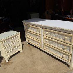 Dresser And 1 Nightstand By Henry Link
