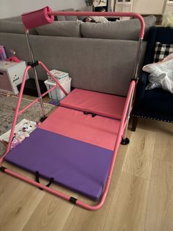 Gymnastics and mat