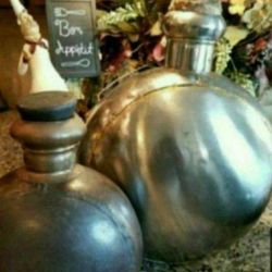 Two  Large Unique Decorative India Made Large Vases.

Please visit our other items. 