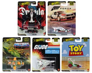 Hot Wheels 1:64 Pop Culture R Case 2026 Set