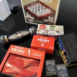 Board Games And Playing Cards