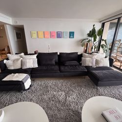 IKEA SÖDERHAMN Modular Sectional Sofa – Dark Gray