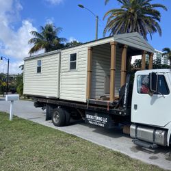 Sheds Relocated ,,,,, Movemo Casita De Patio Container Rv Crane 