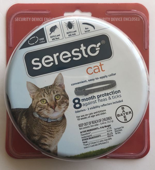 Brand New *Sealed* Seresto Collar for(cats) 8 Month protection for Sale