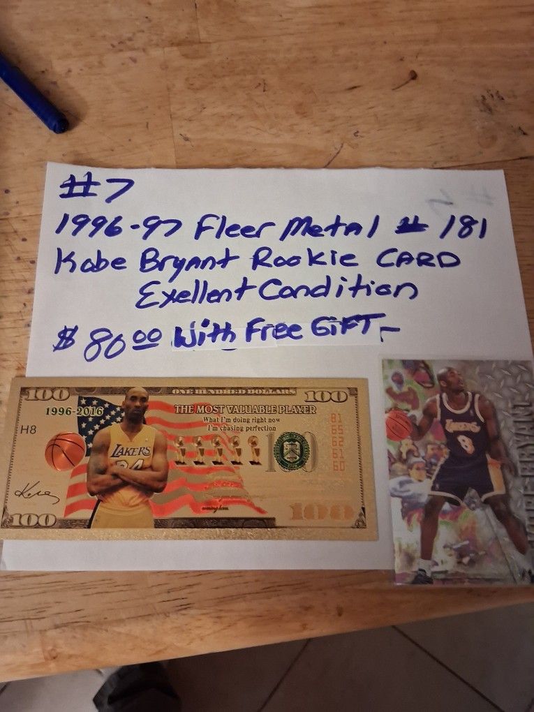 Kobe Bryant Rookie Card