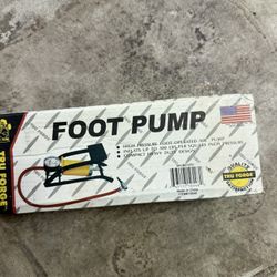Tru Forge High-Pressure Foot Pump – 100 PSI Compact Air Pump for Tires & Inflatables 