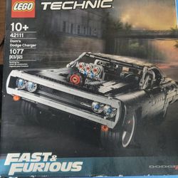 LEGO Technic Fast & Furious Doms Dodge Charger 42111 Race Car Building Set