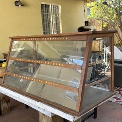 Vintage Bread Display Case 