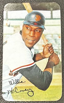 1970 Topps Supers Willie McCovey #13 San Francisco Giants (EX)