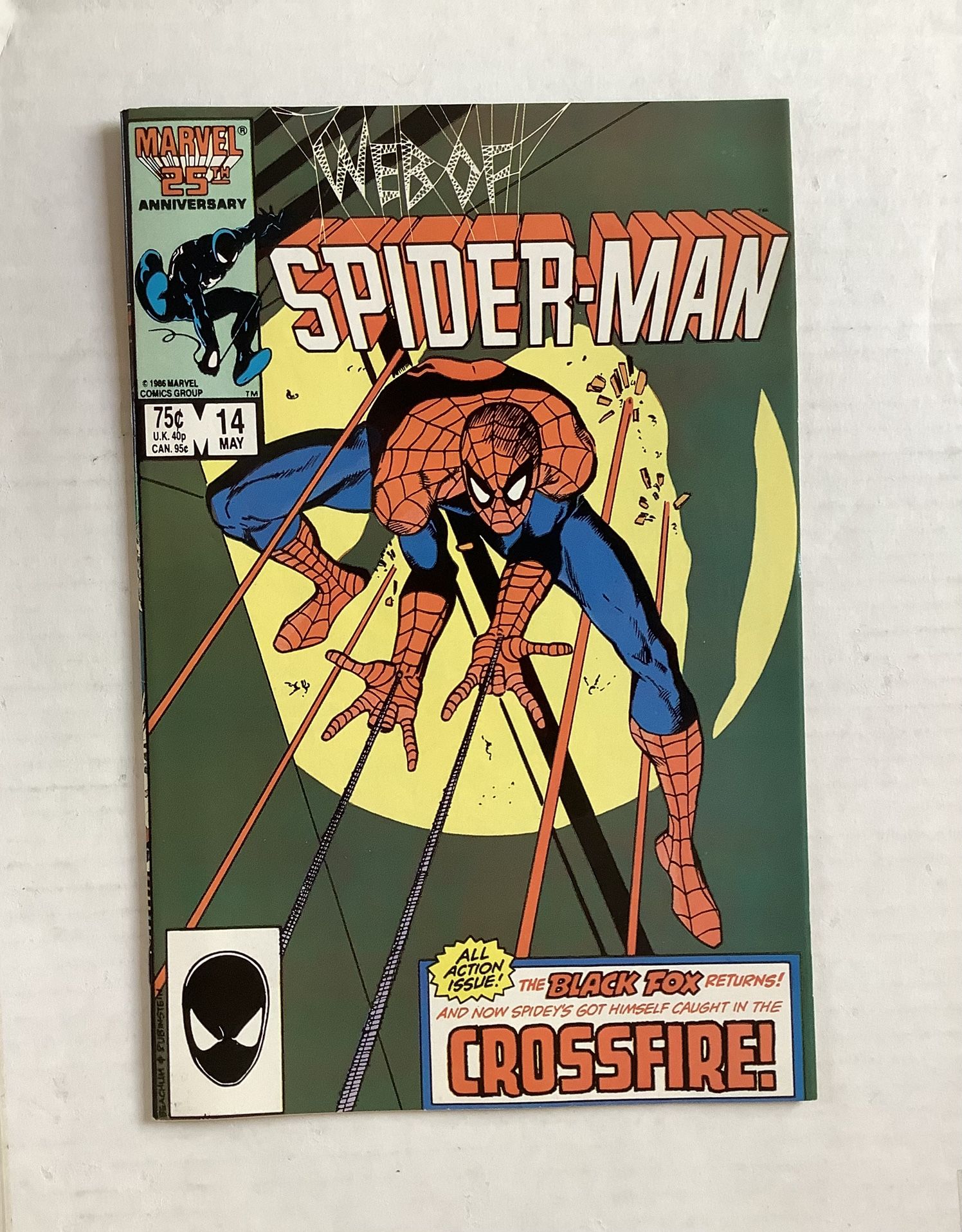 Web Of Spider-Man #14 (Marvel Comics 1986)