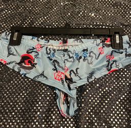 Sexy blue men’s thong panty