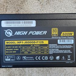 Power Supply 600watt