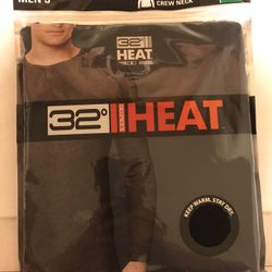 32。HEAT Man Long Sleeve Crew Neck