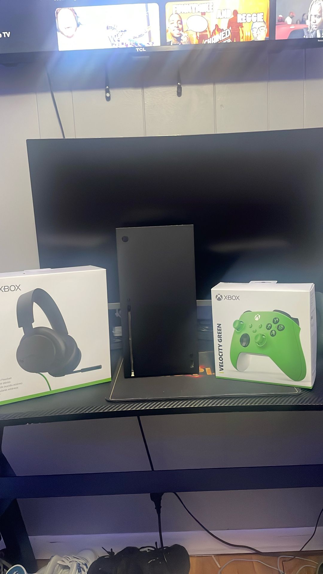 Xbox Series X - New Controller Still In The Box - New Xbox Headset Still In The Box
