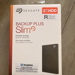 Seagate Backup Plus Slim 2TB