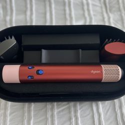 Dyson Airwrap™ multi-styler and dryer Straight+Wavy (Strawberry Bronze/Blush Pink) + Hair Clips