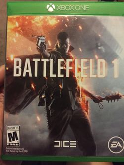 BATTLEFIELD 1 XBOX ONE