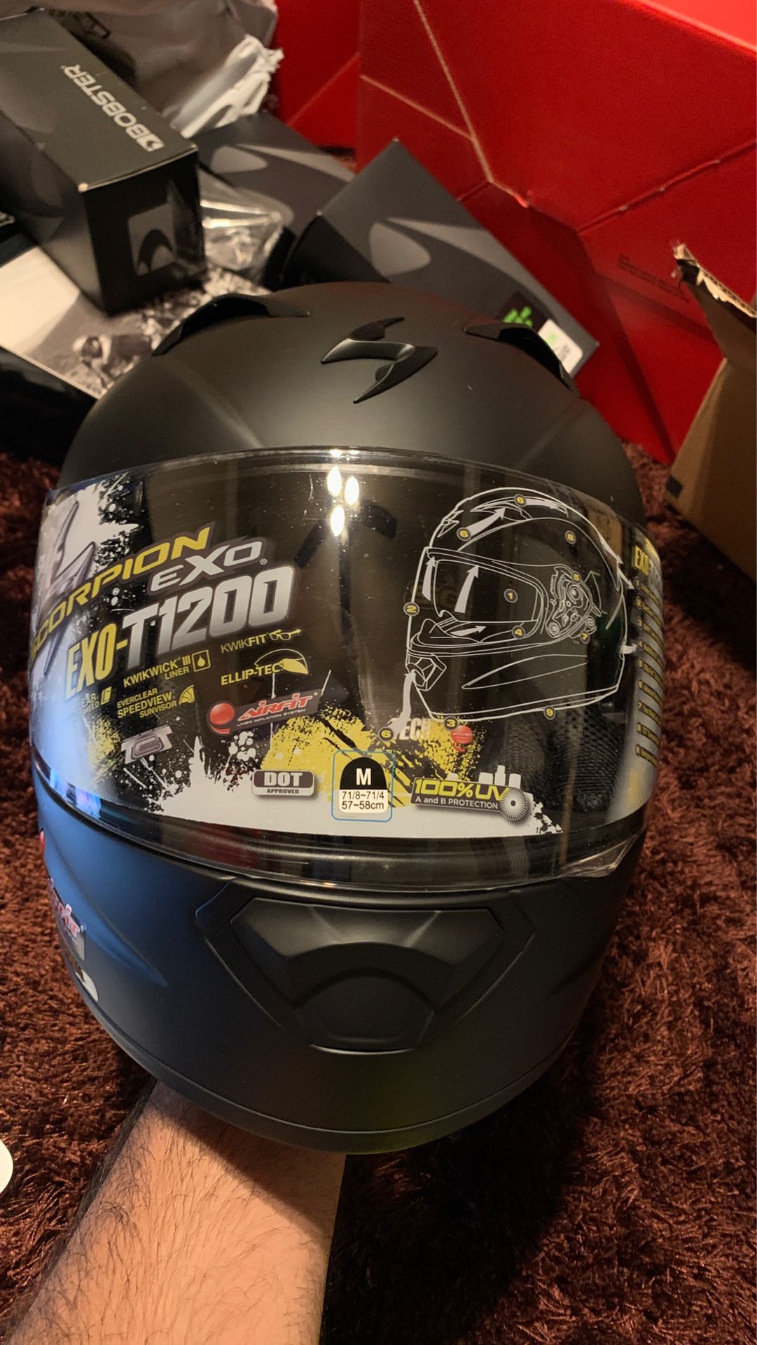 SCORPION T1200 BRAND NEW