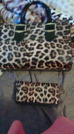 Large chita purse and wallet