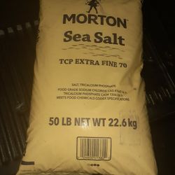 Salt 50lbs Peanut oil