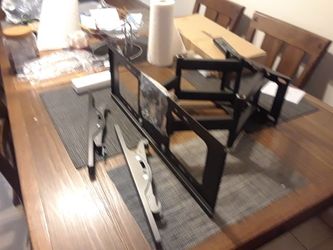 TV wall mount swim heavy-duty two arms fit 22-80 in also we do installation for $50