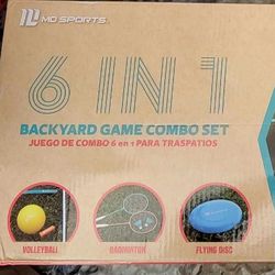 6 IN 1 Backyard Game Combo Set