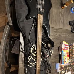 Jackson bass guitar combo
