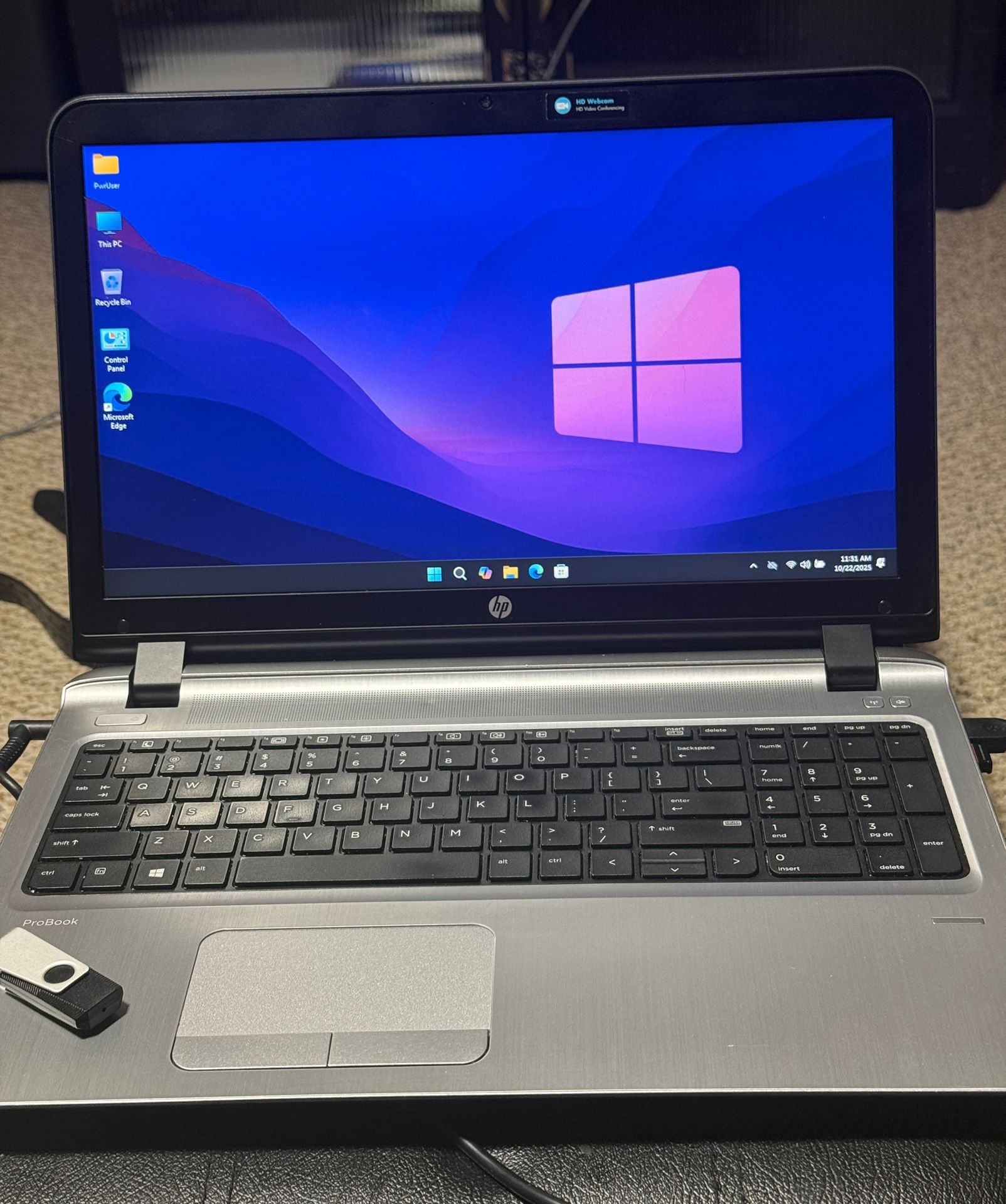 HP ProBook Laptop Win 11