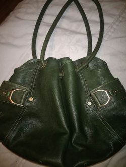 cole haan real leather purse never used