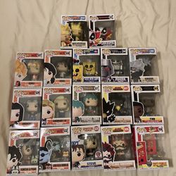 Funko Pop Lot - Anime, Marvel, Spongebob, Stranger Things & More (20 Pops!)