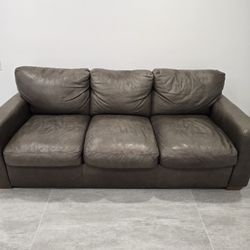 Leather Couch 